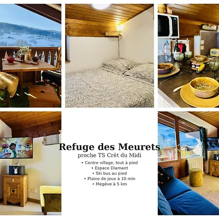 Le Refuge Des Meurets 4 Pers 2 Lits Proche Telesiege Du Cret Du Midi 1 Parking Baclom Apartment